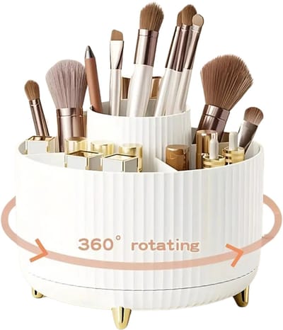 Bovista make Up Organizer - Koffer - Tas - Makeup - Lades - Skincare - Cosmetica - Wit