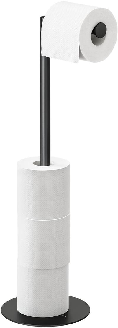 Sealskin Industrial 2-in-1 Toiletrolhouder - Reserverolhouder - Wc rolhouder - Zwart