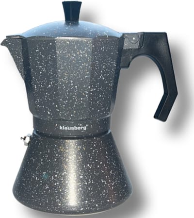 Klausberg | Express Percolator | expresso apparaat | 6 kops | koffie | middel | Grijs marmer