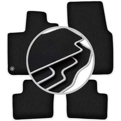 CARLUX-SILVER automatten voor: Renault Twingo III hatchback (2014-)