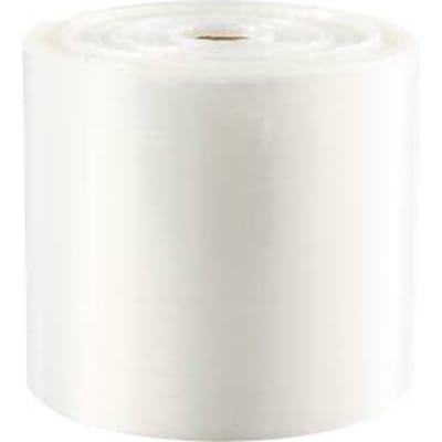 Palletrekband, dikte 40 μm, herbruikbaar, L 1200 x B 100 mm, kunststof, transparant, 100 stuks in dispenserdoos