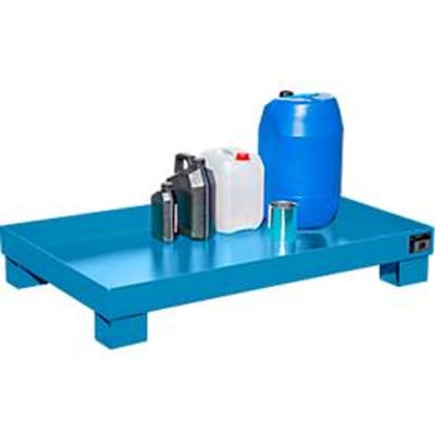Lekbak AW60-3 blauw RAL5012