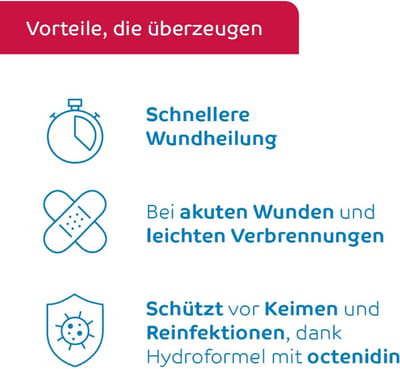octenisept Gel - Wundgel für eine schnellere Wundheilung bei akuten Wunden und leichten Verbrennungen, schmerzlindernd und feuchtigkeitsspendend, 20 ml Gel