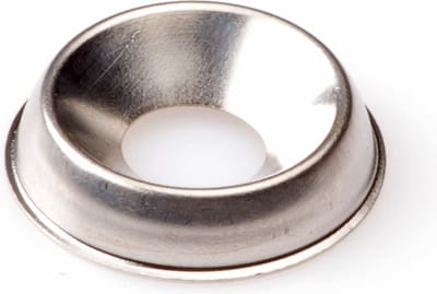 Hoenderdaal Kraalring mes.vern.11 mm voor hout schr. 4mm  - 250 Stuks