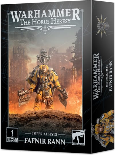 Space Marines Imperial Fists Fafnir Rann