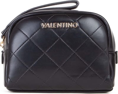 VALENTINO Toilettas Nur Re Soft Cosmetic Case Nero Zwart