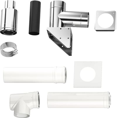 Bosch Rookgasafvoer toebehoren FC-Set110-C53x (boven) basisset C53x, d:110/160mm, 7738113095