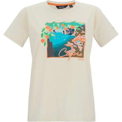 Dames Filandra IX T-shirt met korte mouwen en grafische print