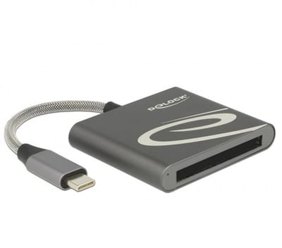 DeLOCK USB Cardreader met USB-C connector en 1 kaartsleuf - voor CFast - USB3.0