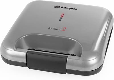 Sandwichmaker - Tosti Apparaat - Snelle Lunch - Compact Design - 20x25x20cm - Zwart