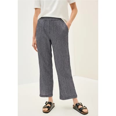 Crepe broek met rechte leg