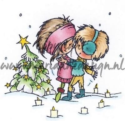 Marianne Design Stempel Don & Daisy A Christmas romance DDS3354