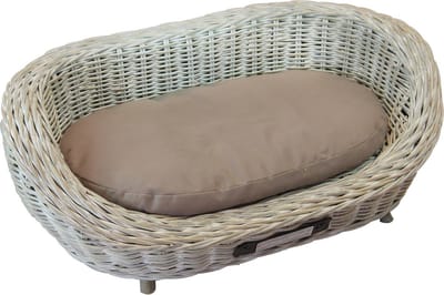 Happy-House Rieten Sofa Ovaal 97x62x36 cm Naturel One Size