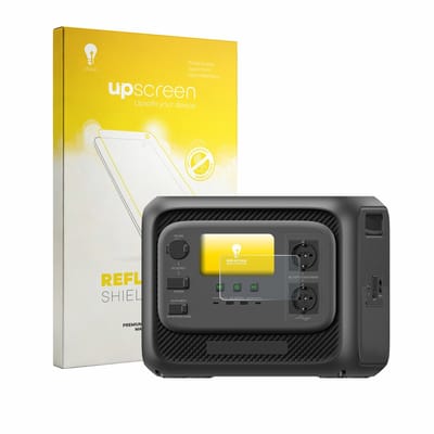 upscreen - Screenprotector voor Bluetti Elite 300 - Folie Beschermfolie anti glare matte