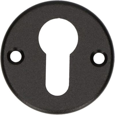 Ami Rond rozet 3 rh pc zwart