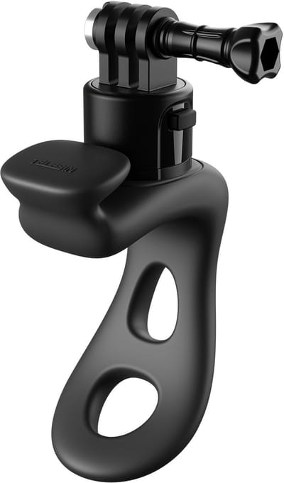 Telesin T-TLQ-006 Quick-Release Mount voor Action Camera - Snelkoppelingssysteem voor Snel Wisselen - Universeel voor GoPro, DJI & Insta360 - ABS-kunststof - Zwart