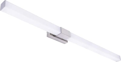 SALSA - LED Spiegelverlichting - Rechthoek 24W - Natuurlijk Wit 4100K - Glans Chroom Kunststof - 1000 mm