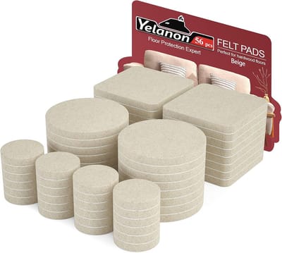 Vilten meubelpads 56 stuks - Zelfklevende vloerbeschermers voor meubels