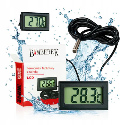 Bimberek - Elektronische Digitale Thermometer - Precieze LCD - Sonda - Voor Alcoholen