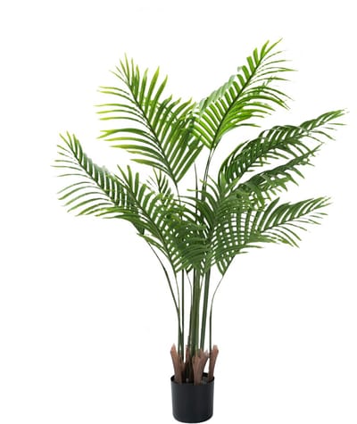 Stervia Kunstboom - Kunstmatige Palmboom - Kunstplant - Binnen en Buiten - 105 x 130 cm