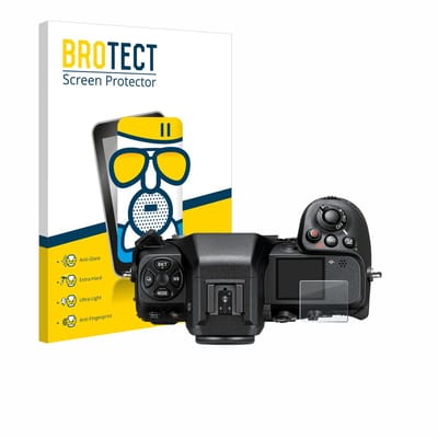 BROTECT - Screenprotector voor Nikon Z 8 (Schouderdisplay) - Folie Beschermfolie Beschermglas matte