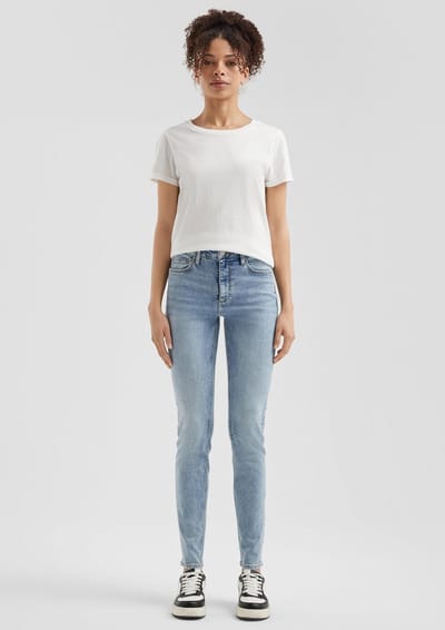 Hoge taille skinny jeans voor vrouwen QS Sadie