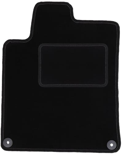 Bestuurdersmat zwart voor: Citroen C5 I sedan, stationwagen (2001-2008)