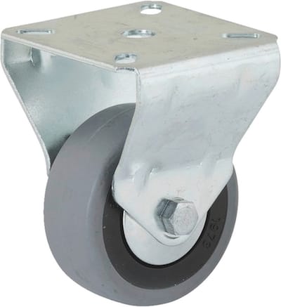 Wurth - Machinebokwiel met vaste plaat - Wiel Met vaste plaat x 4 st - 35 kg