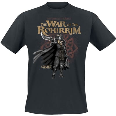The Lord Of The Rings T-shirt - Die Schlacht der Rohirrim - Wulf - S tot XL - voor Mannen - zwart