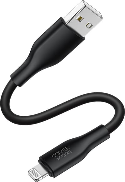 Oplaadkabel geschikt voor iPhone 14 13 12 11 x xr xs plus pro max - Usb-a naar Lightning kabel - Kort - 30cm - Voor carplay in auto - Data overzetten