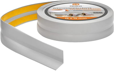 Flexibele Zelfklevende PVC Plint 15x15mm - Waterdichte Afwerkstrip voor Keuken en Badkamer