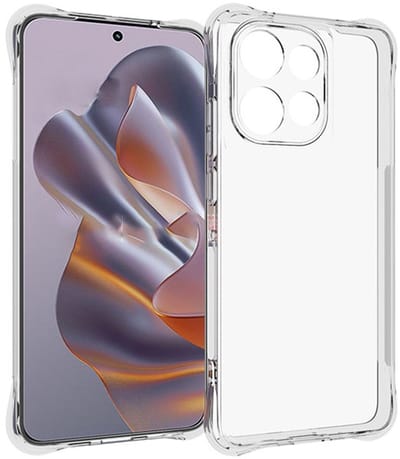 Transparant Hoesje Geschikt voor Motorola Edge 60 Neo | Schokbestendig TPU | Back Cover | Dun | Flexibel | Shockproof | Doorzichtig