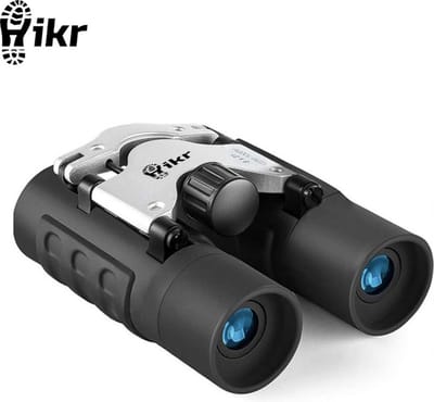 Hikr Verrekijker kinderen – BaK-4 8x21 – Compact & lichtgewicht – Junior speelgoed voor vogelspotten & buitenavonturen – Zwart