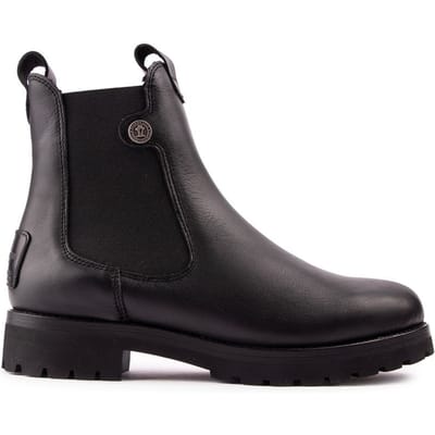 Panama Jack - leren chelsea boots zwart