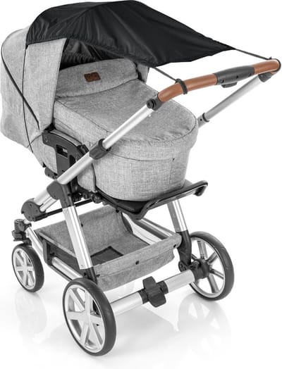 Kinderwagen Zonnescherm - Bescherming Zon Kinderwagen - Buggy Zonnescherm - Zonbescherming voor Baby, Peuter & Kleuters - Beschermdoek Wandelwagen - Kinderwagen Luifel - Schaduwdoek - Universeel - Hoge Kwaliteit - Kinderwagen / Buggy Zonbescherming