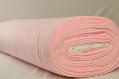 Fleece stof - Dusty roze - 10 meter