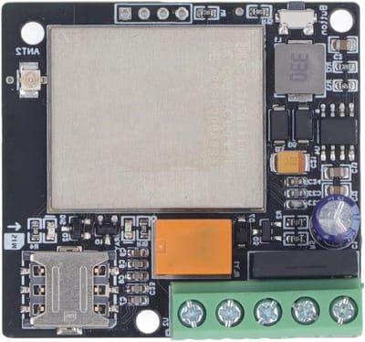 Afstandsbediening Deuropener - GSM Controller - Toegang Beheer - Wereldwijde Dekking - 9-36V Ingang - Zwart