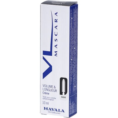 Mavala, Mascara, Volume & Longueur Crémeux, Noir, 32 oz (10 ml)