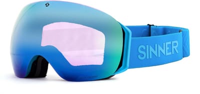 Sinner Avon OTG Skibril | Blauw + GRATIS EXTRA LENS | Categorie 1