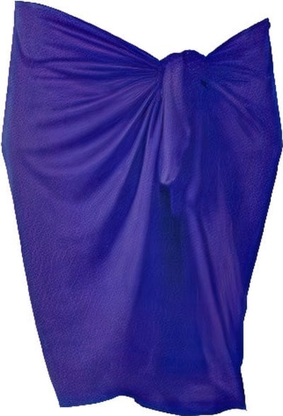 BECO Rok Pareo - Dames - 165 X 56 cm - Polyester - Paars