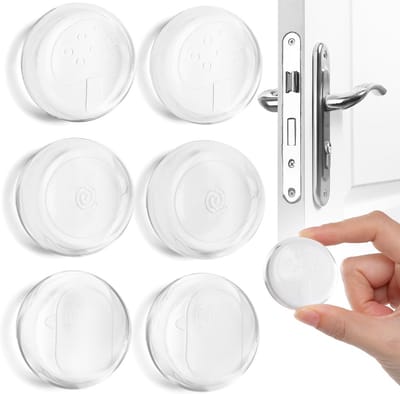 Deurstoppers 8 Stuks - Ronde Bumpers - Meubels Beschermen - Zelfklevend Geluidsreducerend - Diameter 4 cm - Transparant