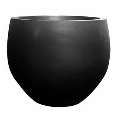 Pottery Pots - Plantenbak Orb S - Ø40cm x H33.5cm - Indoor en Outdoor - Black