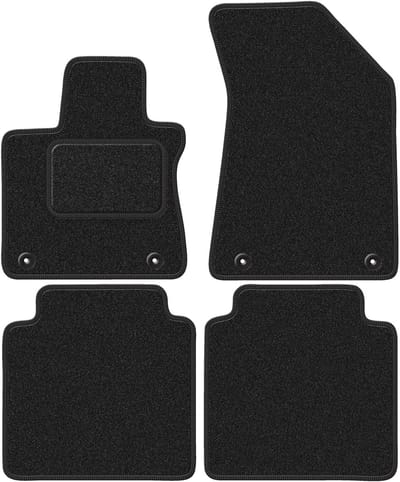Wielganizator WLG-CARLUX-ANTHRA Serie - Auto Velours Matten - MG HS II SUV (2024-) - Antraciet