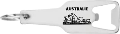 Akyol - australië flesopener - Piloot - australië cadeau - beste land - leuk cadeau voor je vriend om te geven - 105 x 25mm