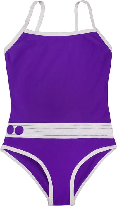 Badpak met 2 knoppen Violet  164-170