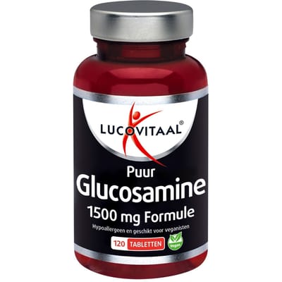 Lucovitaal - Glucosamine Puur - 120 tabletten - Voedingssupplementen