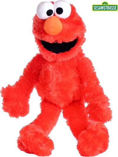 Handpop Sesamstraat | handpop met klapmond unisex in de maat 45 cm | leuk voor gezinnen, entertainers en spelplezier | geschikt voor kinderen vanaf 3 jaar