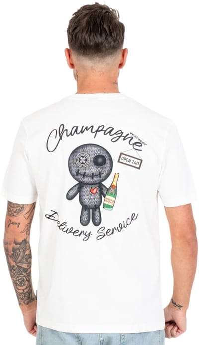 TULSA T-SHIRT - COCONUT WHITE S