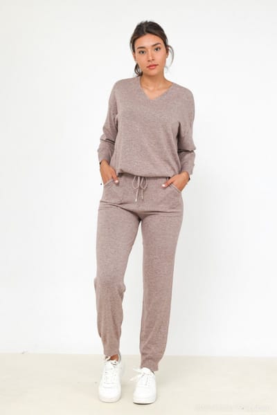 Huispak Dames Emma - Taupe - Maat S/M - Lounge We Are
