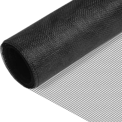 SnelShoppen - Verstelbaar Insectenhor voor Balkon- en Deuren 0.9m x 2.2m - Muggennet voor Deur en Raam - Effectieve Vliegenwering - Zwart - Ideaal voo